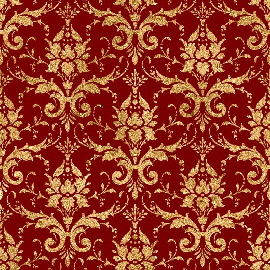 Personalized Red and Gold Christmas Gift Bag Medium Cadeauzakje