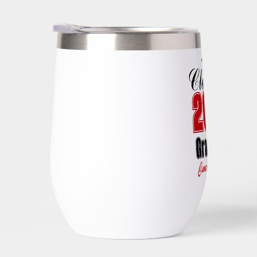 Personalized Red Class of 2026 Graduation (Droite)