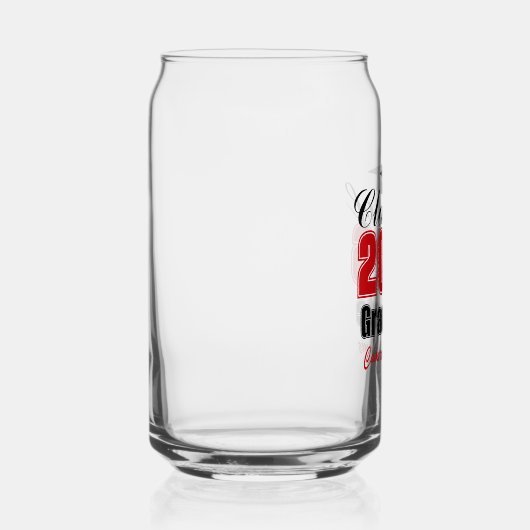 Personalized Red Class of 2026 Graduation (Droite)