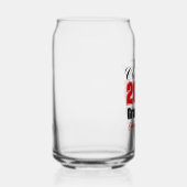 Personalized Red Class of 2026 Graduation Blikvorm Glas (Rechts)