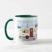 Personalized Red Trailer  Mug Mok (Links)