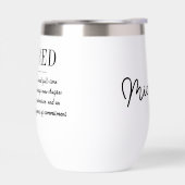 Personalized Retirement Funny Retired Definition (Gauche)