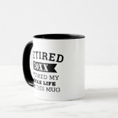 Personalized Retirement Jokes and Puns Mug (Devant gauche)
