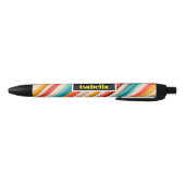 Personalized Retro Striped Pattern Pen | Colorful (Bodem)