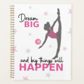 Personalized Rhythmic Gymnast Dream Big Planner wi (Devant)