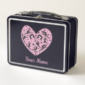 Personalized Rhythmic Gymnastics Metal Lunch Box (Devant)