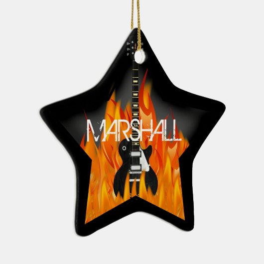 Personalized Rock Star Ornament (Rechts)