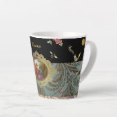 Personalized Rococo Latte Mug (Angle droit)