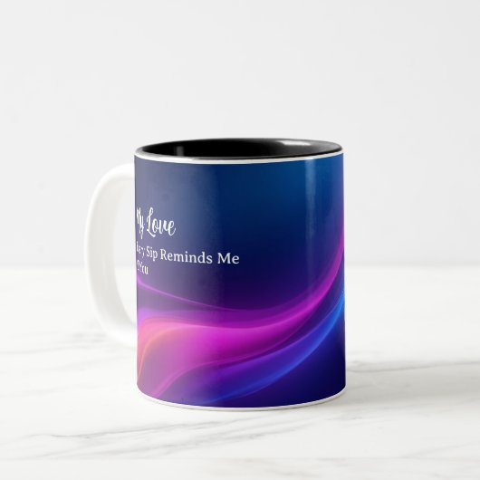 Personalized Romantic Mug Gift | Custom Photo (Devant gauche)