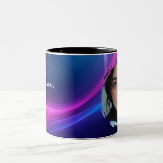 Personalized Romantic Mug Gift | Custom Photo (Centre)