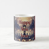 Personalized romantic New Year’s Celebration Mug  (Centre)