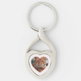 Personalized Romantic Photo Keyring Sleutelhanger