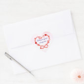 Personalized Romantic Valentine’s Day Sticker (Enveloppe)