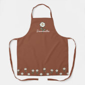 Personalized Rustic Farmhouse Apron for Kitchen  Schort (Voorkant)