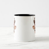 Personalized Sad Reindeer Mug – Custom Name Gift (Centre)