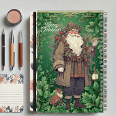 Personalized Santa Letter North Pole Greenery Xmas Notitieboek