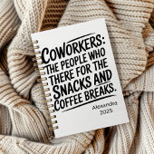 Personalized Sassy Workplace Humor Notitieboek