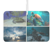 Personalized Scenic Image Rectangle Luchtverfrisser (Voorkant)