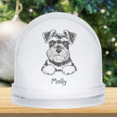 Personalized Schnauzer Dog Christmas