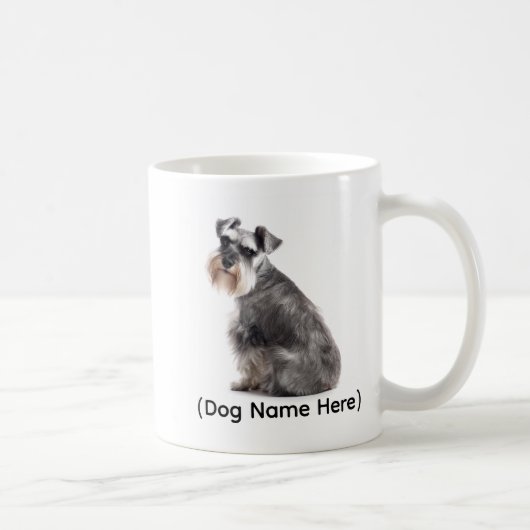 Personalized Schnauzer “I Own You” Koffiemok (Rechts)
