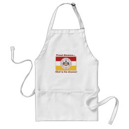* PERSONALIZED - Schort "Proud Alumnus" met PMC-vl