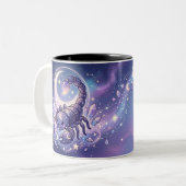 Personalized Scorpio Zodiac Mug (Devant gauche)