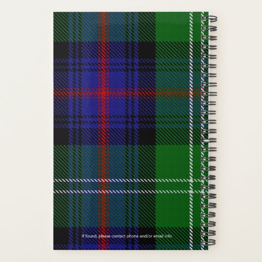 Personalized Scottish Clan Sutherland Tartan (Dos)