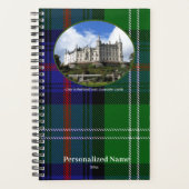 Personalized Scottish Clan Sutherland Tartan Planner (Voorkant)