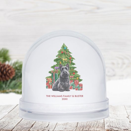 Personalized Scottish Terrier Dog Christmas