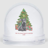 Personalized Scottish Terrier Dog Christmas (Arrière)