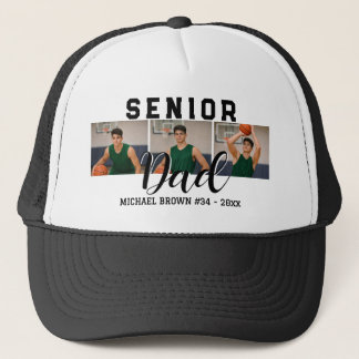 Personalized Senior Night Basketball Dad Gift Trucker Pet