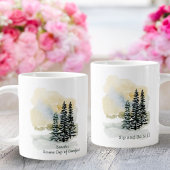 Personalized Serene Sip & Be Still Mug | Watercolo Extra Grote Beker