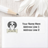 Personalized Shih Tzu Etiket (Insitu)