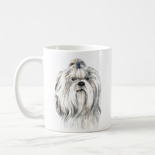 Personalized Shih Tzu Koffiemok (Links)