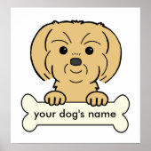 Personalized Shih Tzu Poster (Voorkant)