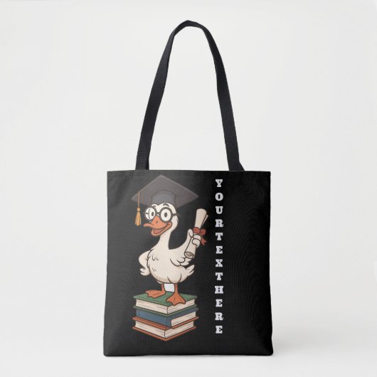 Personalized Silly Goose Graduation Draagtas (Voorkant)