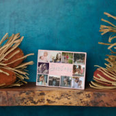 Personalized Sister Gift – 10 Photo Table Plaque (Côté)