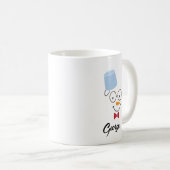 Personalized Snowman Mug | Custom Name Christmas  (Devant droit)