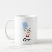 Personalized Snowman Mug | Custom Name Christmas  (Gauche)