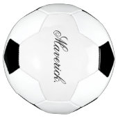 Personalized Soccer Ball with Custom Name for Any  Voetbal (Gedraaid)