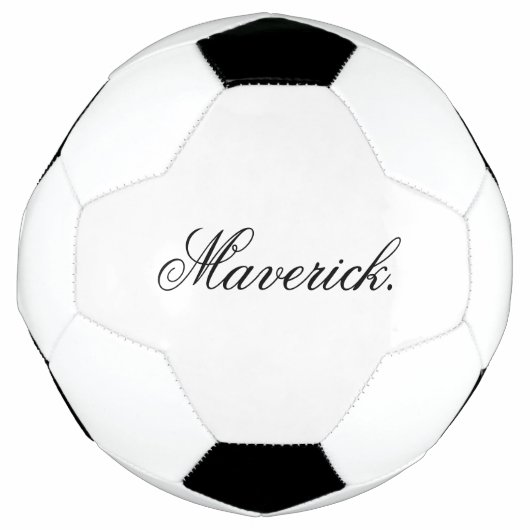 Personalized Soccer Ball with Custom Name for Any  Voetbal (Voorkant)
