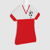 Personalized Soccer Jersey Ornament - Sports Gift (devant)