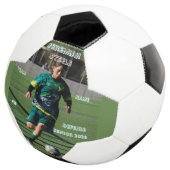 Personalized soccer player photo senior night (3/4)