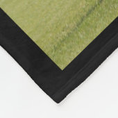 Personalized Soccer Senior Night Player Keepsake Fleece Deken (Hoek)