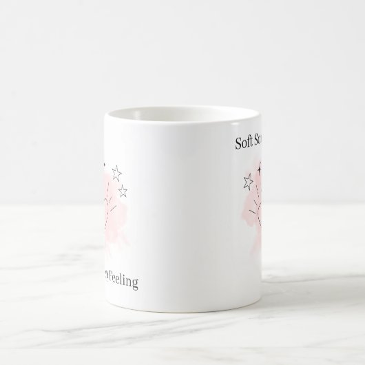 Personalized Soft Soul Ceramic Coffee Mug (Centre)
