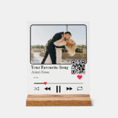 Personalized Song Code Night Light Romantic Couple (Recto)