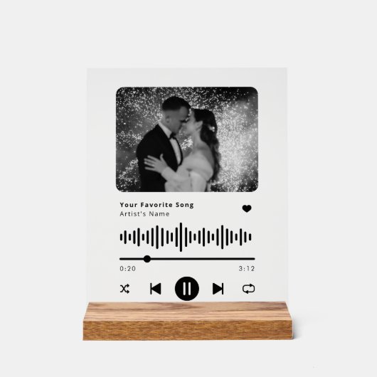 Personalized Song Music Player (Recto)