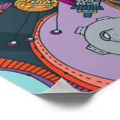 Personalized Space Name Poster for Kids  (Coin)