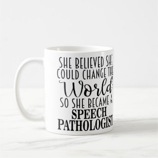 Personalized Speech Pathologist Gift Mug Koffiemok