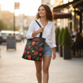 Personalized Spicy Peppers Pattern Tote Bag